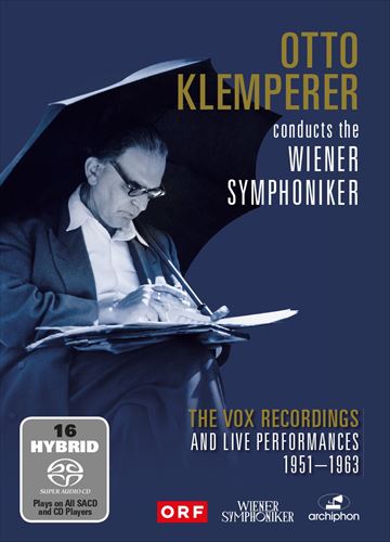 VOXレコーディング＆ライヴ録音集 1951〜1963 / オットー・クレンペラー&ウィーン交響楽団 (Otto Klemperer / The Vox Recordings and live performances 1951-1963) [16SACD Hybrid] [Import] [日本語帯・解説付き] [Live]